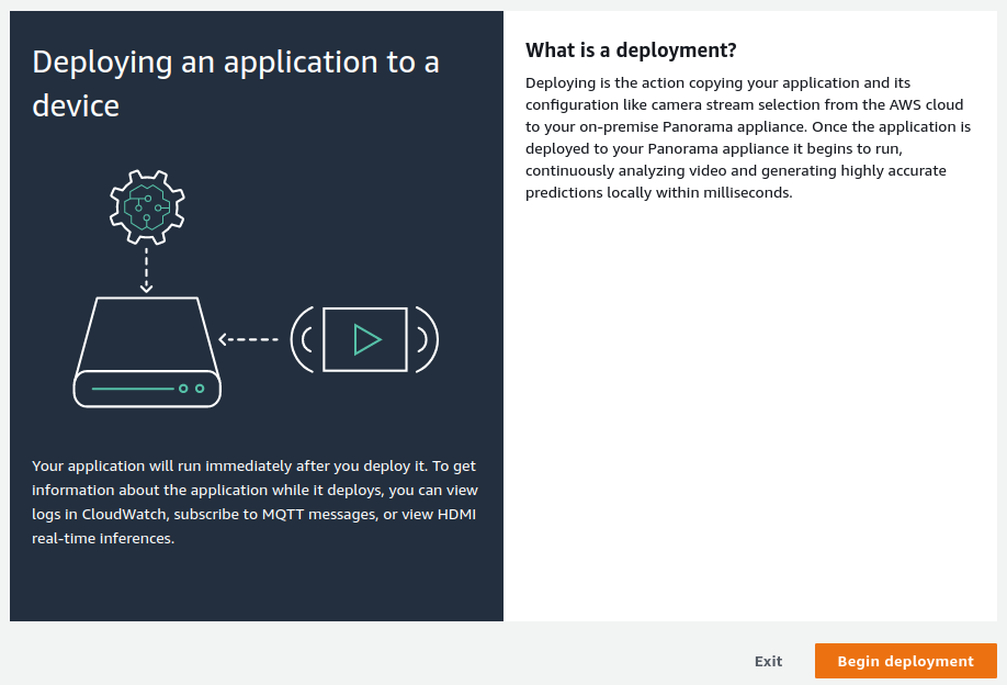 Deploy application5